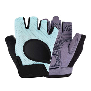Guantes de cuero para silla de ruedas, deportivos, con protección completa de la palma, para entrenamiento, gimnasio, ciclismo, ejercicio, transpirables, ultraligeros, con logo personalizado - Product Image 1