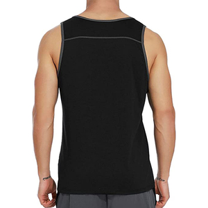 Men's Casual Plus Size Sleeveless Sport T-Shirt Quick-Drying Breathable Knitted Eco-friendly <b>Sweat</b> <b>Vest</b> Running Basketball - Product Image 2