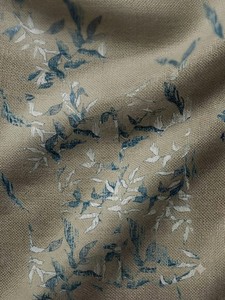 Chemise décontractée pour homme Enovate à manches longues, imprimé floral numérique, col rabattu, manches complètes, en lin respirant, tissée, pour l'été - Product Image 5