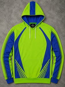 Pull à capuche en polaire pour homme, col rond, doublé, anti-rétrécissement, imprimé sérigraphié, tricoté, teint uni, vente en gros - Product Image 1