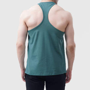 Camiseta sin mangas de algodón para hombre, transpirable, de secado rápido, estilo casual, tejida, de la mejor calidad, al por mayor, a precio competitivo. - Product Image 6