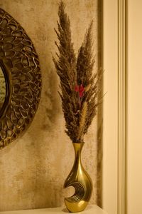 Home Decor Hangout <b>Gold</b> Aluminium Handcrafted Flower Vase Elegant Decorative Accent for Living Room Bedroom & Office - Product Image 4