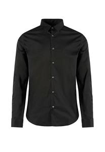 Chemise pour homme grande taille personnalisée, noir et jaune, mélange de coton, manches courtes, col rond, décontractée, fabriquée en Inde, vente en gros OEM - Product Image 2