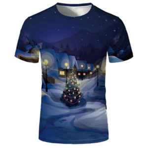 T-shirt pour homme, dernier design, sublimation, 100% polyester, coupe ample, tendance, prix de gros avantageux. - Product Image 3