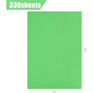 Carta Velina Verde 14 X 10 Pollici, Confezione da 330 Fogli per Decorazioni Matrimoni, Feste di Compleanno, Progetti Artistici e Fai-da-Te - Product Image 2