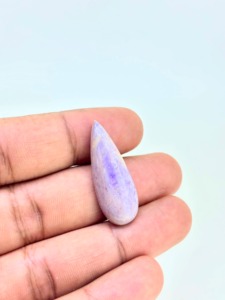Piedra Preciosa Natural de Jade Lavanda con Corte de Pera, Calidad AA, Piedras Sueltas para Joyería, Venta al por Mayor, Tamaños Variados Disponibles - Product Image 6