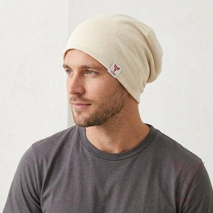 VANEK INTERNATIONAL Unisex Acrylic <b>Beanie</b> Solid Color Computer Knitted Lightweight Elegant Adjustable Casual Winter <b>Hat</b> 3D - Product Image 3