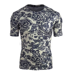 Camiseta Sublimada de Último Diseño, Corte Holgado, Cuello Redondo, 100% Algodón, Estampada en Diferentes Colores, para Hombre, Gran Venta - Product Image 2