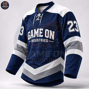 2026 New Trendy With Private Lable OEM ODM Service Team Performance Wear Sublimated Design Breathable Fabric Ice Hockey Uniform - Product Image 4