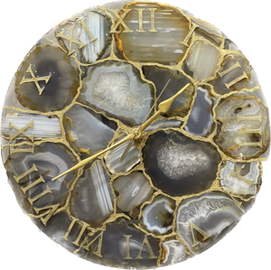 Premium Handmade Resin Epoxy Art <b>Clock</b> Large Wooden Decorative Wall <b>Clock</b> for <b>Modern</b> Luxury Living Room Interior Decoration - Product Image 4