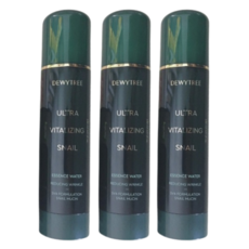 Dewytree Ultra Vitalizing Snail Essence Water 150ml X 3 Formule liquide hydratante et revitalisante aux extraits d'escargot - Product Image 1
