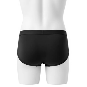 Eco Friendly Knitted Cotton Mens Low-Rise Briefs Soft Breathable Underwear Comfortable Shorts Daily Wear - Product Image 3