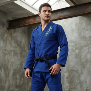 Kimono de judo pour femmes, 100% coton extensible, coupe ajustée, kimono d'arts martiaux pour les entraîneuses - Product Image 6
