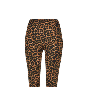 Leggings respirants et antibactériens à motif ethnique, taille haute pour femme, en soie de lait double brossée 230 g/m², respirants et anti-… - Product Image 3