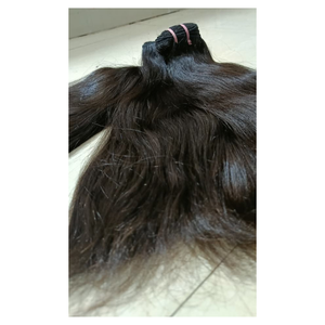 Premium Genius Weft Virgin Indian Human Hair 100% Natural Black Temple Sourced <b>Body</b> <b>Wave</b> and Kinky Straight - Product Image 4