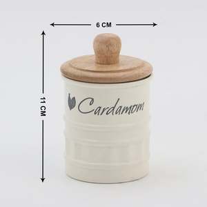 Spice Jars Set Metal Lids Airtight <b>Stackable</b> Handcrafted <b>Storage</b> <b>Containers</b> for Cumin Cardamom Black Pepper Kitchen Vintage - Product Image 6