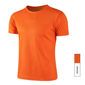 เสื้อยืดโอเวอร์ไซส์ผู้ชาย ผ้าฟลีซรักษ์โลก สปอร์ต สีพื้น โพลีเอสเตอร์/คอตตอน พิมพ์ลายตามสั่ง แขนสั้นสีขาว - Product Image 4