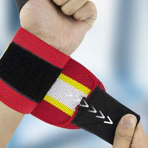 Muñequeras con Neopreno y Bucle para el Pulgar de Alta Resistencia, Protección Profesional para Levantamiento de Pesas y Ejercicios de Gimnasio - Product Image 3