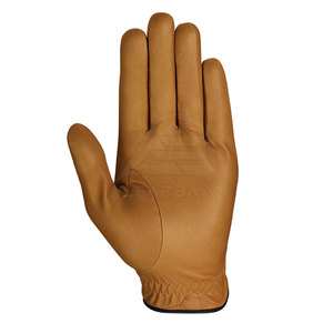 Gants de golf en cuir de qualité supérieure, prix d'usine, logo personnalisé, cuir de mouton. - Product Image 5