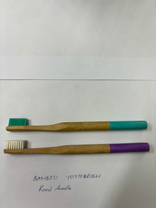 Brosse à dents en bambou naturel écologique, vente en gros, logo personnalisé, brosses à dents en bois de bambou - Product Image 4