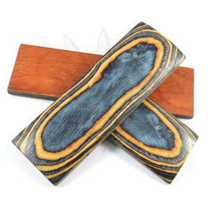 Poignées en bois Pakka en gros pour couteaux de chasse et de sport personnalisés et projets de lames fixes artisanales pour la production sur mesure - Product Image 1