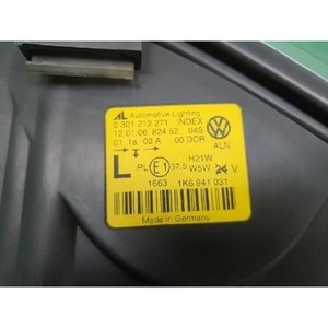 ชุดไฟหน้าฮาโลเจนด้านซ้ายของรถเจตต้า (ซ้าย) มือสอง ของแท้ รหัส 1K6941031 - Product Image 6