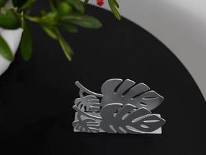 ที่ใส่กระดาษเช็ดปากโลหะรูปใบไม้พร้อมชื่อหรือสีตามสั่ง - Product Image 4