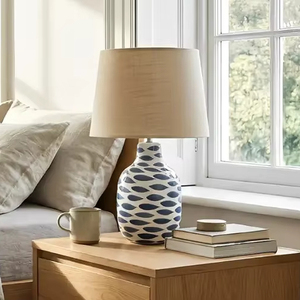 Home Office Lighting with Natural Finish Modern Interior Design Wooden Lamp Solid Wood <b>Table</b> Lamp for Bedroom Living Room - Product Image 1