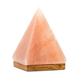 Authentic Pakistan Himalayan Salt Lamp Pyramid 3kg Hand Carved Natural Pink Salt Crystal Decor for Modern Living Space - Product Image 4