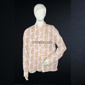 Camisas casuales de verano más vendidas para mujer, camisa estilo indio, camisas de dormir para mujer - Product Image 4