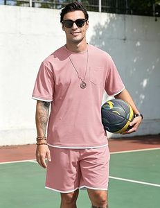 Conjunto de Camiseta sin Mangas y Pantalones Cortos para Hombre con Logotipo Personalizado, Lavado Ácido, 100% Poliéster, Ecológico, Secado Rápido, para Gimnasio y Fitness de Verano - Product Image 3