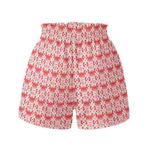 Shorts Casuales Sublimados para Mujer, Estilo Moderno, Corte Premium, Acabado Lavado Ácido, Estilo Vintage, Resistente, Mezcla de Algodón Transpirable - Product Image 1