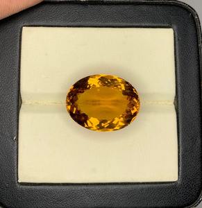 Pierre précieuse en citrine naturelle, pierre brute à facettes, cristal jaune pour la fabrication de bijoux, bagues, pendentifs, boucles d'oreilles - Product Image 1