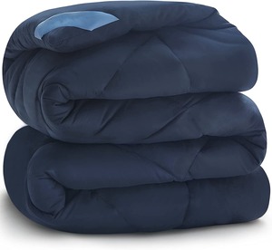 Premium Quality Custom Logo Printed Embroidered Winter Breathable Cotton Luxury Reversible Home & Hotel Use <b>Comforter</b> - Product Image 1