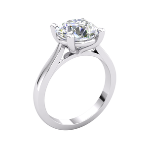 ไดวีอา ครีเอชั่นส์ เพชรเพาะเลี้ยงคุณภาพสูง เงินแท้ 925 ชุบโรเดียม หรูหรา 2.55 กะรัต รับรองโดย IGI เพชรทรงบริลเลียนท์ สำหรับผู้หญิง - Product Image 1