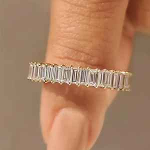 Best Quality Vintage Elegant Fashion Moissanite 925 <b>Silver</b> Band for Women Luxury Jewelry Wedding Engagement Gift Available - Product Image 1