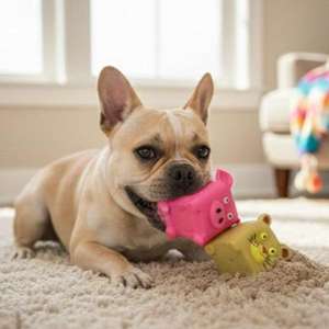 ของเล่นโยมมี่ ทนทาน แข็งแรง สำหรับสุนัขและแมว ของขวัญสุ่มพร้อมเสียง (มีเสียงบีบ) - Product Image 1