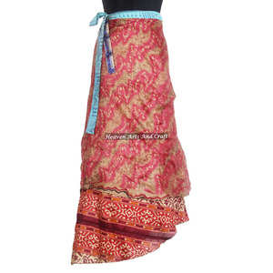 Girls Silk Saree Long <b>Wrap</b> <b>Skirt</b> From Dubai Sari <b>Wrap</b> Dress Beach Magic <b>Wraps</b> <b>Skirts</b> Wholesale - Product Image 6