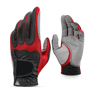 Fabrication professionnelle de gants de golf en cuir, tissu respirant, logo personnalisé, matériau doux, gants de golf durables en peau de mouton - Product Image 1