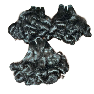 Lots de Cheveux Humains Vierges Indiens Bruts Remy, Double Trame Faite à la Machine, Ondulation Naturelle, Ondulation Profonde Lâche, Toutes Couleurs, 100g, Qualité Professionnelle en Gros - Product Image 6