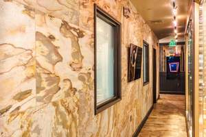 Revêtement mural en pierre mince gris foncé de type béton de la marque Natural Stone Market, blocs de pierre ardoise de 4x2 et 4x8 pieds, produit d'ardoise de qualité supérieure - Product Image 5