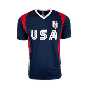 Camiseta de Fútbol Retro Personalizada para Hombre 2026 2027, Secado Rápido, Ropa Deportiva, Nombre y Logotipo Personalizados, OEM ODM - Product Image 4