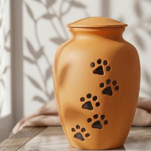 Indian Factory Aluminum <b>Cat</b> <b>Urn</b> Luxury Pet Cremation Keepsake with Secure Lid for Home or Columbarium - Product Image 4