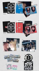 LE SSERAFIM อัลบั้มซิงเกิลชุดที่ 2 Made My Night [Sakura Compact Ver.] ซีดี + โฟโต้การ์ด 2 ใบ + สติ๊กเกอร์ + โปสเตอร์ (สีชมพู) เพลงเคป๊อป - Product Image 3