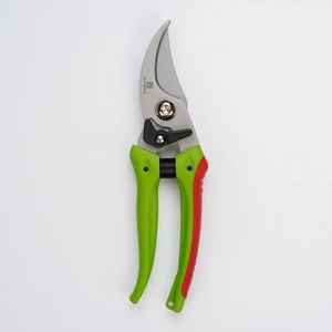Sécateur de jardin JM202 7,5 pouces en acier inoxydable, lame courbée, verrou de sécurité, pour le marché américain et asiatique, vente en gros - Product Image 1