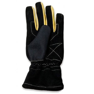 Guantes de Rescate de Cuero Ignífugos y Aislantes del Calor, Diseño Portátil, Flexible y Transpirable, con Esquinas Reforzadas, para Bomberos y Extricación - Product Image 3