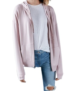 Chándal de lana con media cremallera de estilo a la moda para mujer, diseño personalizado, sudadera deportiva con capucha, sudaderas informales cálidas con cremallera para mujer - Product Image 4