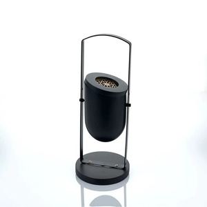 Ensemble de brûleurs d'encens modernes en métal et bois, élégants diffuseurs rotatifs pour une décoration intérieure raffinée et la relaxation - Product Image 3