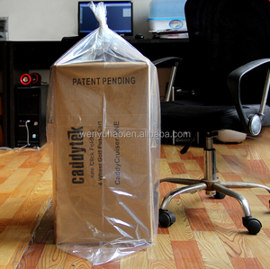 Customized Private Logo Design Hot Stamping Recyclable Plastic Bottom Gusset <b>Bag</b> for <b>Clothing</b> Shoes Socks Fur Packaging - Product Image 5