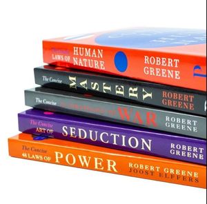 Ensemble de 5 livres de Robert Greene : 48 lois du pouvoir, la maîtrise, la séduction, la guerre et la nature humaine - Collection de livres brochés sur la stratégie et la psychologie - Product Image 1